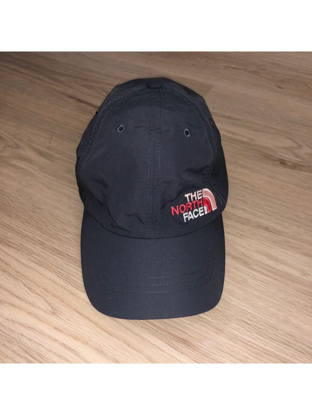 THE NORTH FACE HORIZON MOUNTAIN NYLON GRAY PINK RED HAT WOMENS MENS UNISEX L/XL